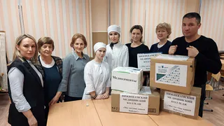 Нижнекамцы передали медикаменты для солдат