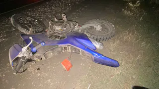 На трассе в серьезном ДТП пострадал 18-летний водитель питбайка