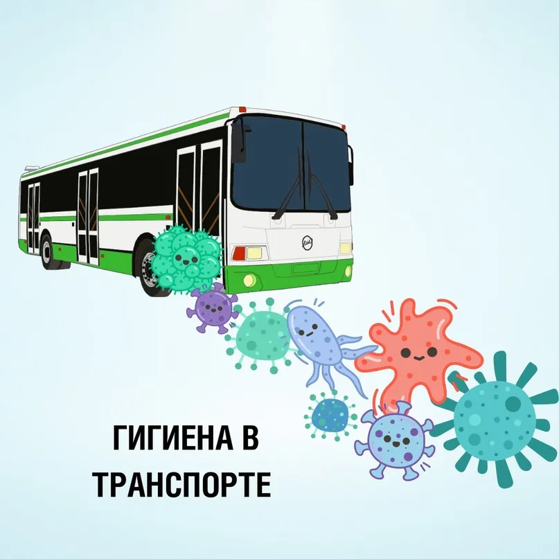 В автобус с перчатками, не прикасаться к дверям, обрабатывать руки антисептиком