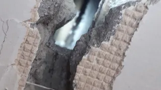Нижнекамцы пожаловались на трещину в стене дома 