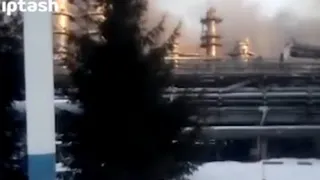 Все о пожаре на заводе в Нижнекамске