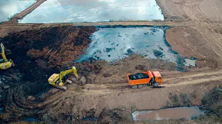 В Нижнекамске проводят реконструкцию полигона промышленных отходов
