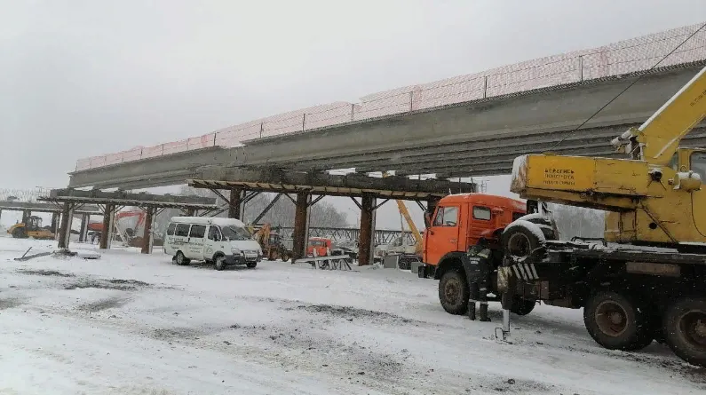 В этом году на автодороге «Южная» завершится строительство путепроводов