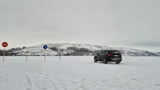 Рядом с Нижнекамском открылась ледовая переправа