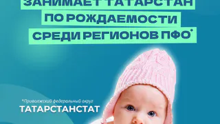 В Татарстане на 100 родившихся девочек приходится 106 мальчиков