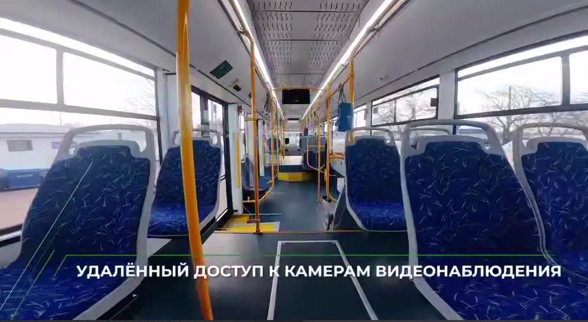 В Нижнекамске испытывают первый обновленный трамвай с климат-контролем
